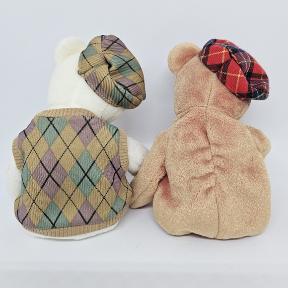 TY Beanie Babies - Set Of 2 PGA Tour Golf Beanie Bears 2004/05 - Picture 4 of 13